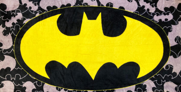 Detská flísová deka Batman - 120 x 150 cm