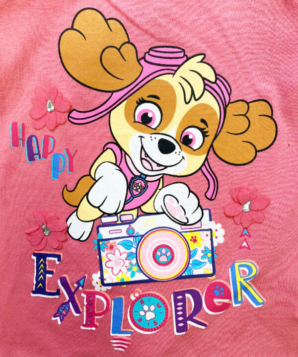 Dievčenské tričko s dlhým rukávom Explorer Paw Patrol - Image 4