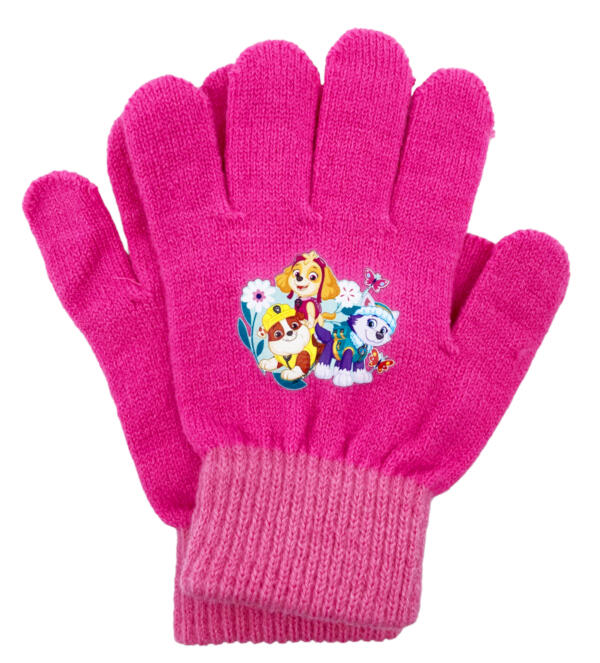 Dievčenské prstové rukavice Team Paw Patrol