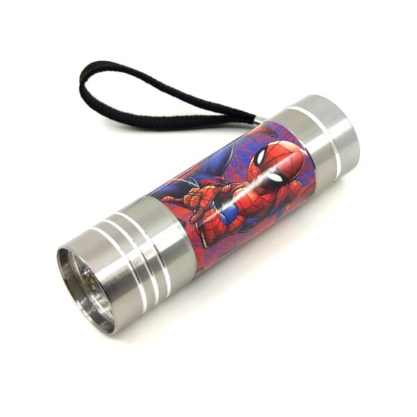 Detská hliníková LED baterka Spider-man - Image 16