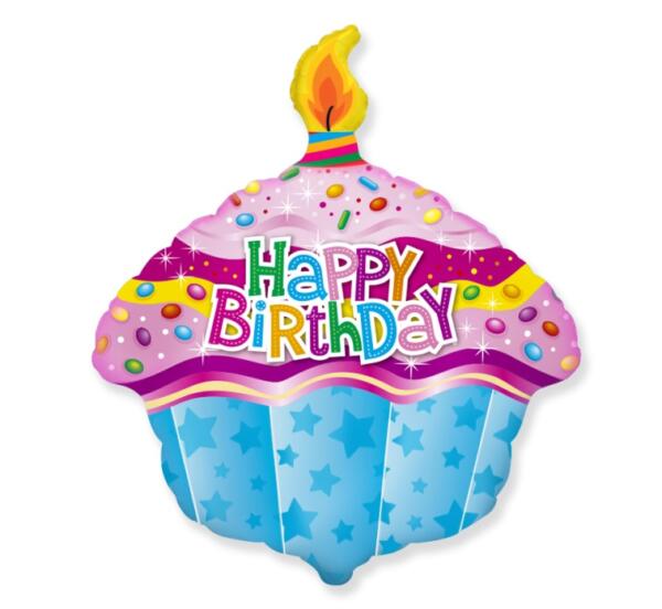 Fóliový balón 18" - Muffin