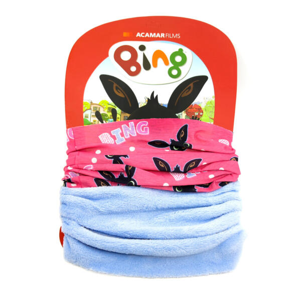 Detský zateplený nákrčník usmievavý Bing