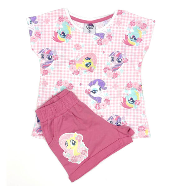 Dievčenský komplet tričko a kraťasy My Little Pony