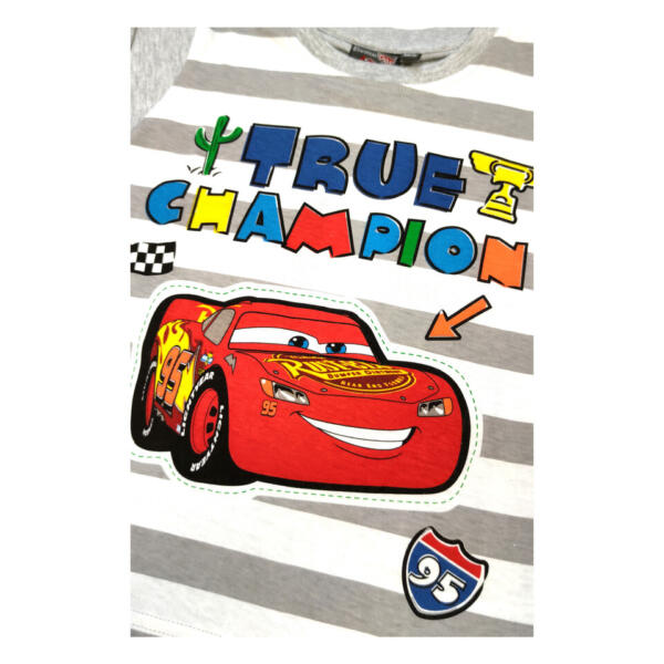 Chlapčenské tričko s dlhým rukávom "McQueen" - sivá - Image 2